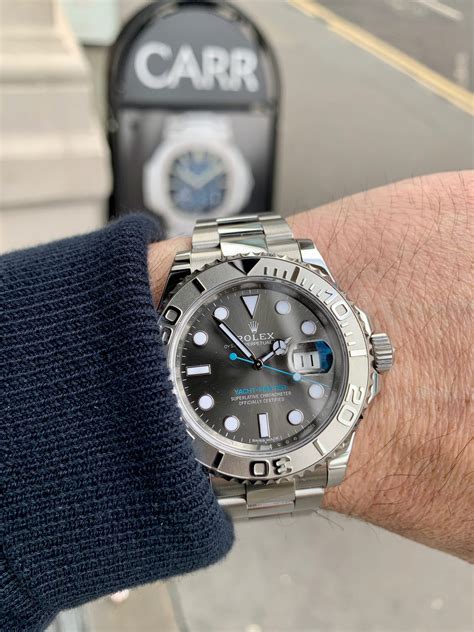 rolex yacht master 40mm steel and platinum|Rolex Yacht-Master 40 price.